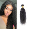 Kinky Curly Bundle Human Hair 8A Unprocessed Virgin Remy Kinky Curly Hair (1 Bundle, 100g, Natural Color, 12")