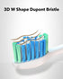 MySmile Electric Toothbrush Replacement Heads, 6 Packs (White)