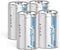 CR15h270 3V Lithium Battery, 850mAh CR-2 Batteries, 4 Count (Pack of 1)