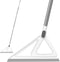 Multifunction Magic Broom, Silicone Squeegee Broom for Floor Cleaning, Easy Dry Glass Sweeper (Grey, 54 Inch)