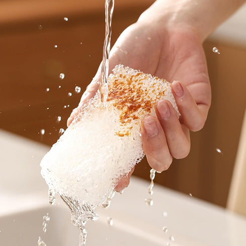 KATPOSIN 30PCS Multipurpose Kitchen Scrub Sponges,All-Purpose Sponges,Multi Layer Sponge,Layered Sponge Versatile
