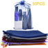 50Pcs 8 x 12 Inch Drawstring Organza Gift Bags, Jewelry, Party, Wedding Favor, Festival, Candy Bags (Mix Color)
