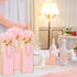 ZJHiome 6 Pack Wine Gift Bags with Tissue Paper Wine Bottle Paper Bags with Bow Ribbon for Wedding Birthday Christmas