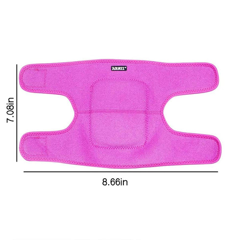 JUMISEE 2PCS Kids Adjustable Knee Pad - Anti-Slip Padded Sponge Knee Brace for Football, Dance, Skating