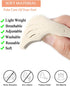 4 Pairs Adjustable Shoe Filler and Heel Grip Liner Inserts, Reusable Toe Plug Foot Brace Pads for Men and Women