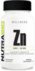 NutraBio Zinc Chelate Mineral Supplement - for Proper Growth, Development, and Immune