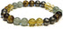 ANAYA AGATE Money Wealth Success Bracelet - Pyrite Green Aventurine Tiger Eye