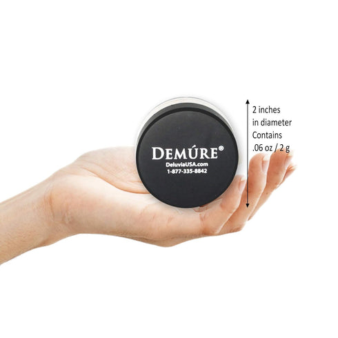 Demure Mineral Blush Makeup - Hint of Pink Loose Powder, Natural Makeup, Professional, Cruelty Free Blush Powder.