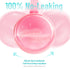 Leak Proof Denture Cups Bath, Dishwasher Safe Denture Case for Soaking Full & Partial Dentures, with Cleaner Brush
