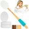 Vive Lotion Applicator for Back, Feet - 17.5" Long Handle Cream Wand for Elderly, Women, Apply Medicine, Skin Cream
