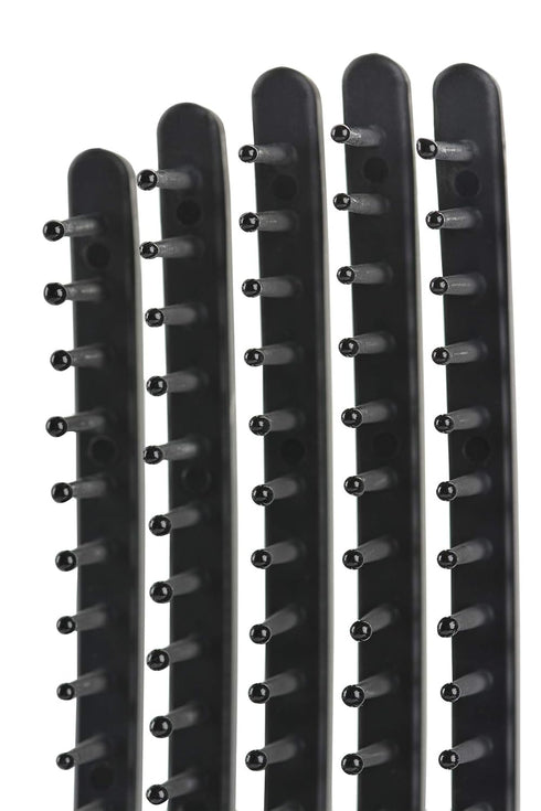 Premium Mini Tangle Buster Brush, Soft Nylon Bristles, Teal and Pink Color, Ideal for Wet and Dry Hair
