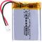 3.7V 500mAh Lipo Battery Rechargeable Lithium Polymer 403040 with JST Connector