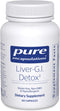 Pure Encapsulations Liver-G.I. Detox - Liver Cleanser & GI Detox* with Curcumin Extract & Alpha Lipoic Acid - 60