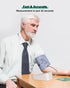 Blood Pressure Monitor for Home Use: AILE Machine with Large LCD Backlit Screen and Adjustable Comfort Cuff