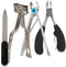 Vive Toenail Clippers for Thick Nails - Heavy Duty Podiatrist Trimmers for Seniors, Fingernail Care Set