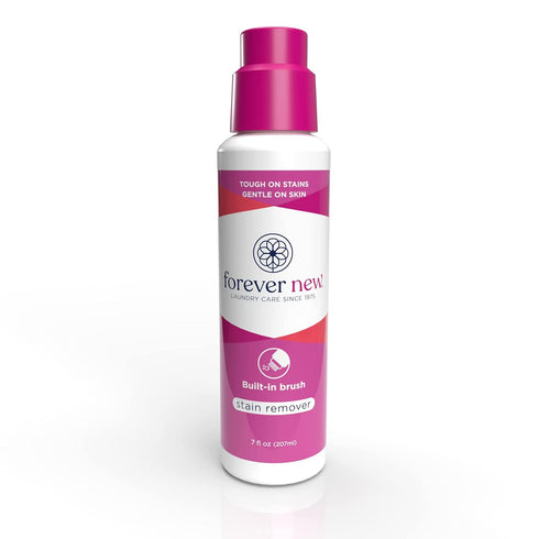 FOREVER NEW Stain Remedy Gel - Fabric Stain Remover with Built-in Brush, 7 Fl Oz