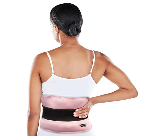 Rapid Relief Reusable Menstrual Hot Gel Compress with Strap Period Cramp, Menstrual and Lower Abdominal Pain Relief