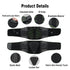 YAHA Back Brace - XXL for Lower Back Pain Relief, Lumbar Support Belt with 7 Stays for Heavy Lifting, Breathable