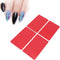 Nail Stamping Template, 4pcs Nail Stamp Plates Set, 3D Relief Nail Printing Template for Salon DIY Manicure