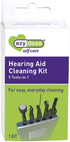 EZY DOSE 5-in-1 Hearing Aid Cleaning Tools, Easy to Use Small Kit for Home or Travel, 5 Piece Set, BPA Free