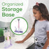 Beurer TB10 Kids Electric Toothbrush Kit - Fun Polly The Panda Cap, 2 Extra-Soft Brush Heads, BPA-Free