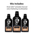 Hello Activated Charcoal Extra Freshening Mouthwash, Natural Fresh Mint and Coconut Oil, Fluoride Free, Alcohol Free,