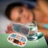 4 Pack Pill Organizer, Daily Pill Case with Label, 8 Compartment Travel Pill Box, Waterproof Portable Container