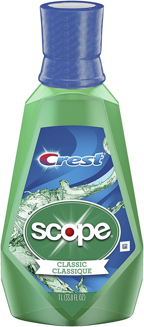 Scope Mouthwash Original Mint - 33.33 oz, Pack of 2