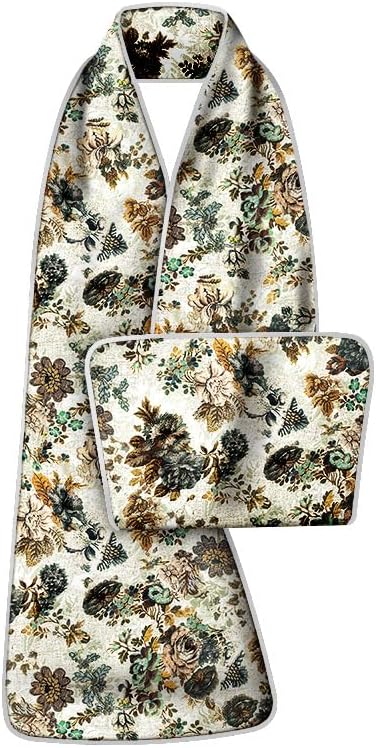 KUSIKIKA 4 Pack Reversible Adult Bibs for men women Scarf Dignified Alternative to Washable and Reusable Clothing