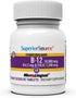 Superior Source No Shot Vitamin B12 Cyanocobalamin (10000 mcg), B6, Folic Acid, Quick Dissolve Tablets, 60 Count