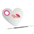 Luxspire Makeup Mixing Palette, Stainless Steel Cosmetics Palette with Spatula for Foundation Cream Mixing, Eyeshadow,
