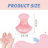 Mushroom Gua Sha Stone - Natural Rose Quartz Aventurine Face Massager for Eye, Neck, Spa Relaxing Massage
