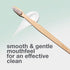 Davids Premium Bamboo Soft Bristle Toothbrush, 3 Pack | Eco-Friendly, Sustainable High Performance