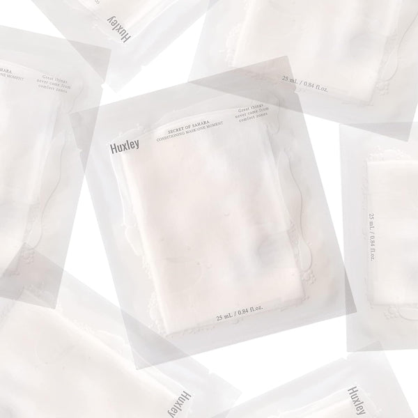 Huxley CONDITIONING MASK: ONE MOMENT - 5 Sheets for Hydrating Skin