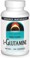 Source Naturals L-Glutamine - Free Form Amino Acid, Supports Metabolic Energy - 100 Capsules