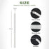 YOUCOX 4Pcs 14oz 20oz 30oz 40oz Straw Cleaner Brush for Stanley, Reusable Extra Long Straw Cleaning Brush for Stanley