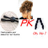 NEW 6PCS Adjustable Headband Hair Tie for Thick Kinky & Curly Hair, Perfect for Afro Puff, Ponytail, and Updos