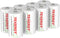 Tenergy Centura Lite 1.2V NiMH Rechargeable D Battery, 3000mAh Low Self Discharge D