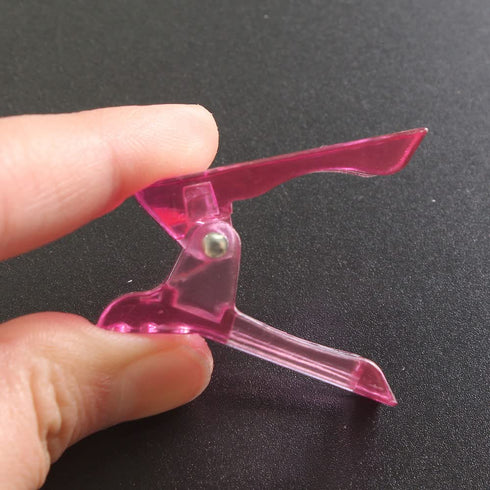 VNC 20 Pcs Nail Tips Clip - Quick Building Polygel Nail Forms for Manicure Nail Art Tool