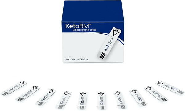 Ketone Strips for Home Health Testing - 40 Pack