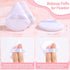 Thrilez 20pcs Triangle Powder Puff, Loose Powder Puffs for Face Powder, Setting Powder Puff for Makeup, Sponge