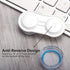 12 Pack Clear Contact Lens Case with Tweezer Remover Tool, Solution Bottle, Contacts Soak Storage Container Kit for