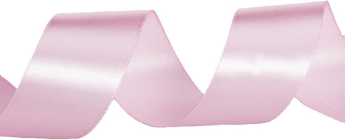 YASEO 1 1/2 Inch Pink Solid Satin Ribbon, 50 Yards, for Gift Wrapping, Floral Bouquets, Wedding Decoration