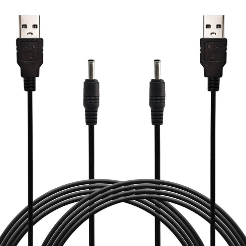 Electric Toothbrush Charging Cord 2 Pack Compatible with Fairywill Sonic, Bitvae, Vekkia, Dnsly, Gloridea, Wepklin