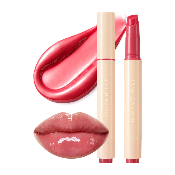Nature Republic HONEY MELTING LIP, 03 BERRY, K-BEAUTY Lip Plumper, Tint, Balm, Korean Lip Gloss