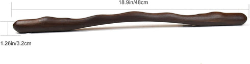 QYLHH Short Massage Stick Roller Wood Gua Sha Tool for All of Your Body,Neck,Back SPA Massager