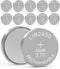 EEMB 10PCS LIR2450 Rechargeable 3.7V Lithium-ion Coin Button Cell Batteries 120mAh