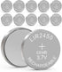 EEMB 10PCS LIR2450 Rechargeable 3.7V Lithium-ion Coin Button Cell Batteries 120mAh
