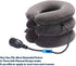 Inflatable Cervical Neck Traction Air Pillow, Pain Relief Collar for Adults, Grey