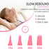 LYSIAN Ultra Soft Foam Ear Plugs for Sleep - 38dB Noise Cancelling Earplugs, 60 Pairs, Pink Color